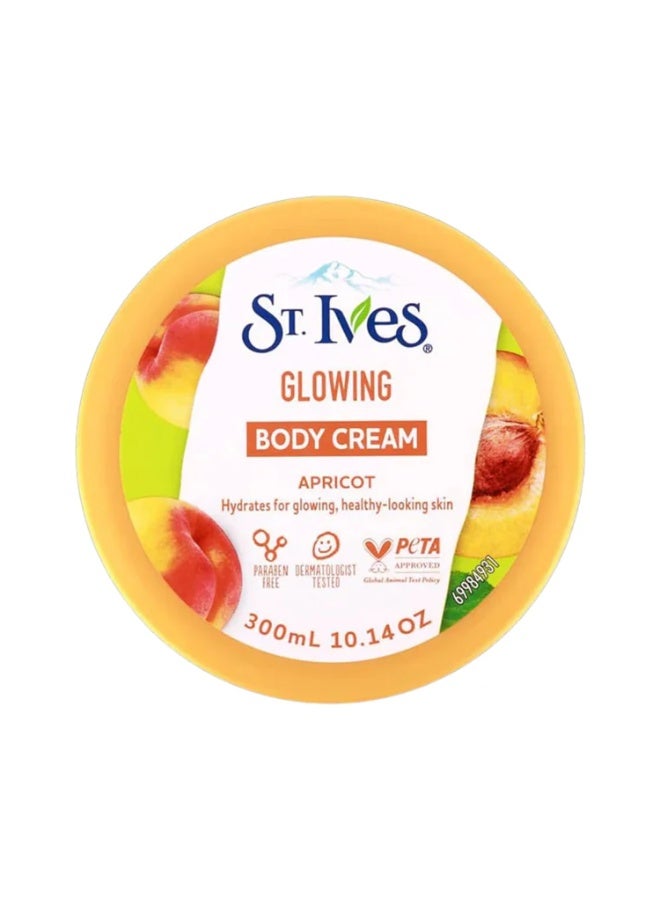 سانت آيفز كريم الجسم المتوهج برائحة المشمش 300 مل - Image 1